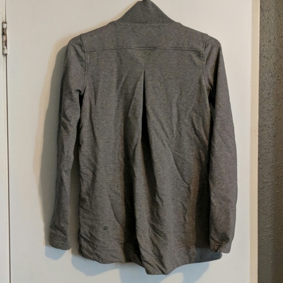 Grey Lululemon wrap sweater - Picture 2 of 2